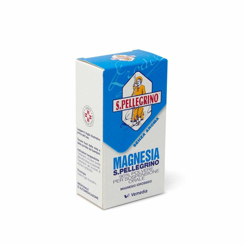 MAGNESIA SAN PELLEGRINO*orale polv 100 g 90%