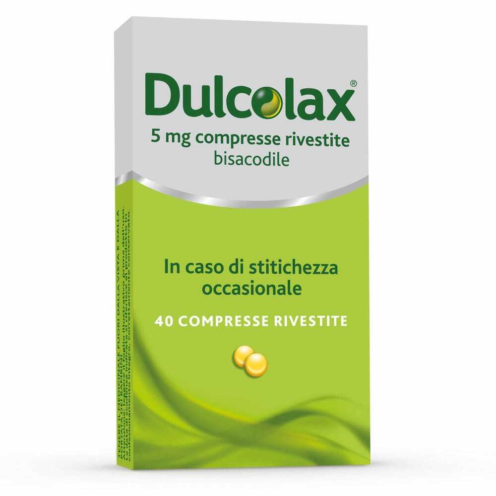 DULCOLAX*40 cpr riv 5 mg