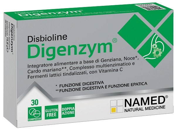 DISBIOLINE DIGENZYM AB 30 COMPRESSE