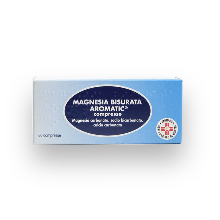 MAGNESIA BISURATA AROMATIC*80 cpr